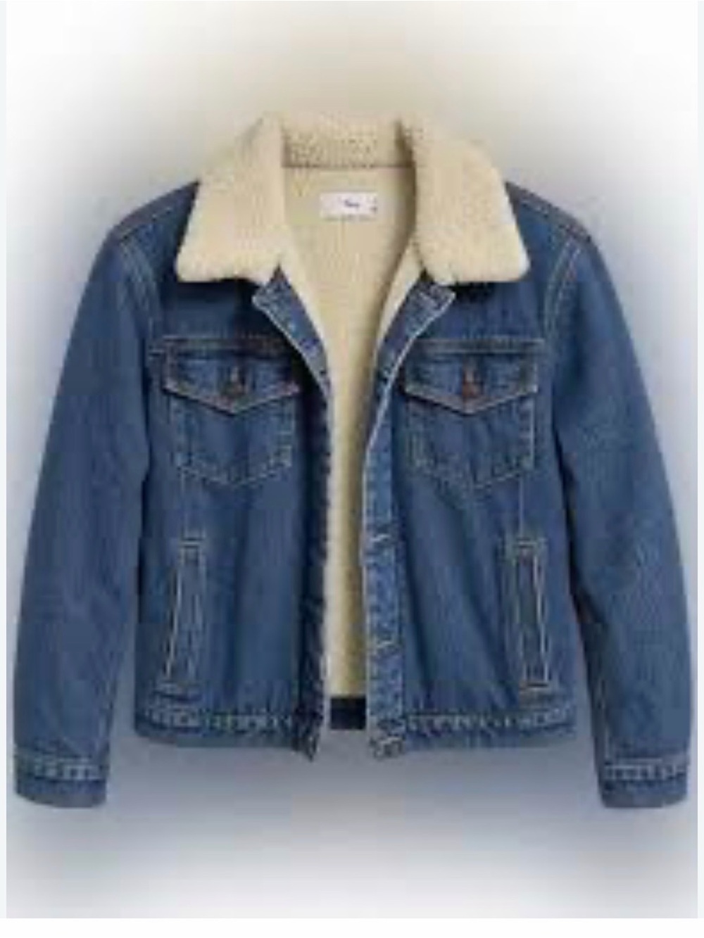 TNA denim warm jacket
